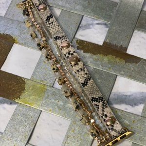 Snakeskin Apple Watch Band